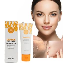 Ny Orange Exfoliating Whitening Gel Scrub Face Body Brigtening Skin