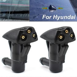 2kpl etulasinpyyhkimen pesurin suihkusuutin Hyundai Tucson MK1 2005 2006 2007 2008 2009 2010 pyyhkimen vesisuihkutarvikkeet FN9U2452