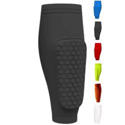 Shin Defender KidsShindefender kompressioholkki hunajakennopehmusteilla vihreä XL