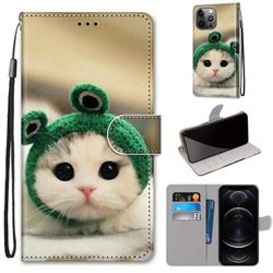 Foxdock Etui til iphone 13 Pro Max Frog Kitten mobil taske