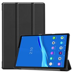 König Tablet Sleeve til Lenovo Tab M10 Plus Protective Case Wallet Cover 360 etuier sort