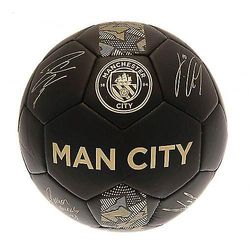 Manchester City FC Phantom signatur fotball Matt Svart/Gull 1