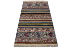 RugsX Tæppe WINDSOR 22890 ETNISK blå bourgogne 200x300 cm