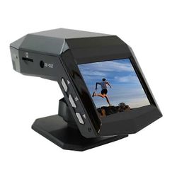 Uusi 1080P Full HD Dash Cam -autovideotallennin, jossa on keskikonsoli LCD-auton DVR-videonauhuri pysäköintimonitori musta