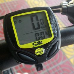 Trådløs Lcd-cykel Computer kilometertæller Speedometer Cykel Vandtæt
