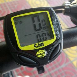 Trådlös Lcd cykeldator vägmätare hastighetsmätare cykel vattentät