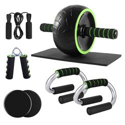 Ab Wheel Roller, Fitness Suit, Multifunktionell TräningSenhet