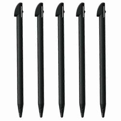 JSNKJLMN 5kpl WII U Stylus Pen resistiivinen kosketuskynä yhteensopiva Nintendo WIIU -konsolin mustan vaihdon kanssa musta
