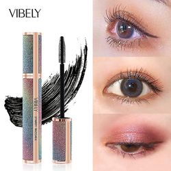 Galaxy Mascara 4d silkefibervipper tykke forlængende vandtætte mascara