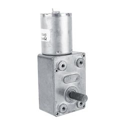 Linkrunning DC 12V elektrisk motor reversibel reduktion turbine snekkegearkasse med højt drejningsmoment til vinduer, døråbnere (6 omdr./min.)