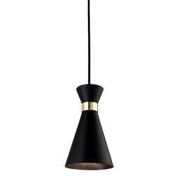 Firstlight Lighting Ohio 1 Lys loft vedhæng Sort, Messing, E27