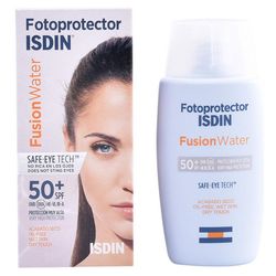 Kasvojen aurinkovoide Isdin Fotoprotector Fusion Water Spf 50+ (Unisex) (50 ml)