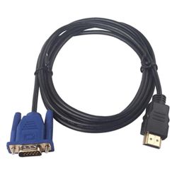 1.8/3/5/10m 1080p Hdmi To Vga 15pin uroskaapelisovittimen johto Hdtv Hd Lcd