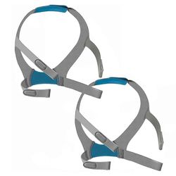 2 kpl korvaavat pääremmien hihnat Airfit F30:lle, pääremmien hihna Airfit F30 CPAP -maskille säädettävä F