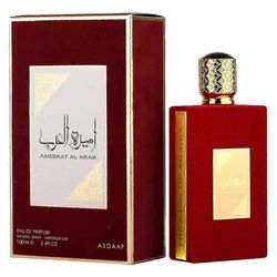 Asdaaf Ameerat Al Arab Eau De Parfum Spray naisille, luonnollinen höyrystin Punainen