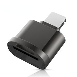 Til iphone-kortlæser Micro Sd Tf-kortlæseradapter til ios 13 over systemet Ekstern Otg-hukommelseskortlæser til Iphone 13 12