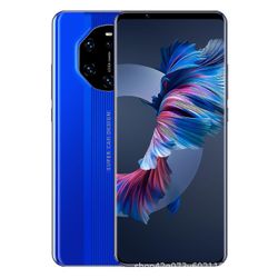 Mate40 Rs 6.1 Näyttö 12 +512Gb Dual Sim Älypuhelin Android Matkapuhelimet Peli Mobiili Oppiminen 5g Puhelin sininen