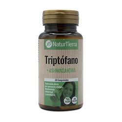 Naturtierra tryptofaani + ashwagandha 30 tablettia