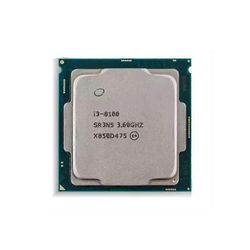 Core i3-8100 -suoritin - kanta LGA 1151 4 ydintä 4 säiettä 3,6 GHz 6 Mt L3-välimuisti 65 W.