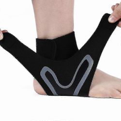 1pair plantaarifaskiitti yölasta pudotus jalka kipua lievittävä nilkkatuki tukihihna M
