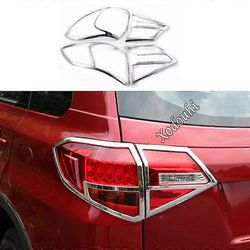 varten Suzuki Vitara 2016 2017 2018 2019 2020 runko taka takavalo merkkivalo ilmaisin runkotikku kromi ABS kansi verhoilukytkin 4kpl