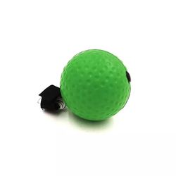 Boksning Speed Ball Hovedmonteret Pu Punch Ball kun grøn bold