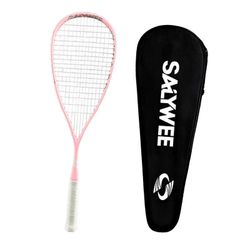 Squash-maila pojille Tytöt Squash-maila joustavaan harjoitteluun Johdonmukaisuus Vaaleanpunainen 21cmx69cm