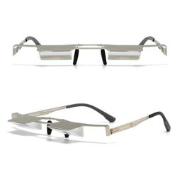 Päivitetyt laiskat lasit makuulla sängyn katseluun TV:n lukemiseen Prisma Lasit Kevytmetallikehys