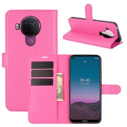 König Case Mobile Phone Protector til Nokia 5,4 Case Flip Cover Case Cases Bumper Pink Ny