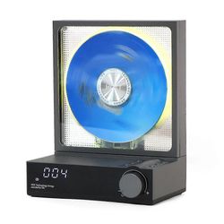 CD-soitin kannettava Bluetooth 5.3 -työpöydän CD-soitin, jossa värivalo, transkriptio, ajastin, LED-näyttö CD-soitin, joka on yhteensopiva Home-Gre...