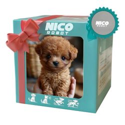 Elektroninen interaktiivinen pehmolelu koiranpentulelu pörröinen pehmolelu haukkuva koiralelu lapsille pojille tytöille B