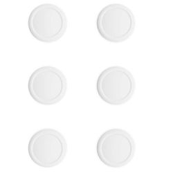 Skull & Co. Switch Vaihto Ohjaussauvan Suojukset - Analogiset sauvan suojukset ohjaimen korjausosiin Grey White