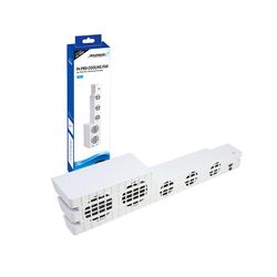 Base Cooling Ventilatorholder til PS4 Pro ekstern ventilator temperaturkøling stativ Hvid