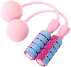 Ropeless sjippetov trådløs sjippetov med skridsikker svamp håndtag til Fitness Kids Voksne Gym Bærbare Fitness Udstyr