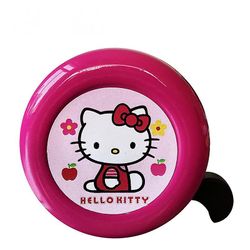 Wekity Alumiini polkupyöräkello, polkupyörän kova ja selkeä ääni - Rose Red Hello Kitty (lähetä Frog Light + Tools) (kaksi)