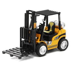 Heavy Duty Plastic Lifting Vehicle leketøy for barn Gift 1:24 Scale gaffeltruck