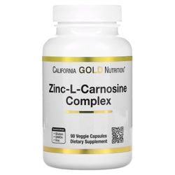 California Gold Nutrition Californien Gold Nutrition, Zink-L-Carnosine Complex, 90 Veggie Caps