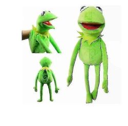 23" Kermit The Frog Hand Puppet Kid Xmas Gift Soft Plush Doll Christmas Toys_y korkealaatuinen