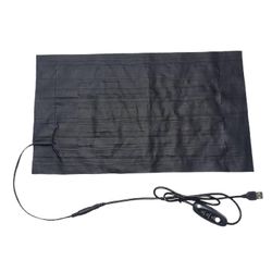 Säädettävä lämpötila lemmikkieläinten lämmitetty tyyny, vedenpitävä pehmeä lämmitysmatto pienille eläimille A