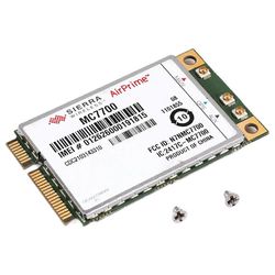 Lukitsematon MC7700 3G/4G WWAN-kortti Sierra AirPrimelle, 100 Mbps 4G/3G LTE/FDD/WCDMA/Edge GPS-moduulille Vihreä