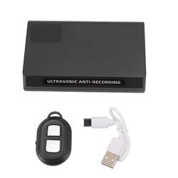 Ultraääni Anti Recording 270 astetta estävä virheiden kuuntelulaitteen esto Tietojen suoja kaukosäätimellä hotelliin