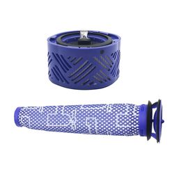 Pre &post-motor Hepa Filter til Dyson V6 Dc59 støvsuger dele Dy-96674101 & Dy-96566101 Kit