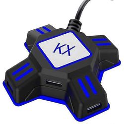 Tukee Ns / Ps5 / Ps4 / Ps3 / X Series, näppäimistö ja hiirisovitin