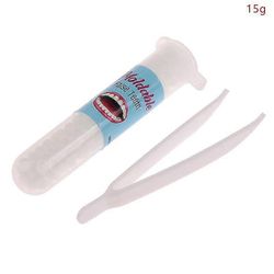 Hartsi 10g / 15g / 20g väliaikainen hampaiden korjaussarja Hampaat ja aukot Väärät hampaat kiinteä liima Hammasproteesi liima Hampaiden valkaisu Ha...