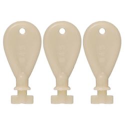 3kpl wc-paperiannostelija avain paperipyyheannostelija avaimen vaihto rullapaperiannostelija muoviavain Musta 5.30X2.40X1.00CM