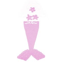 Skønhed Havfrue Dragter Uld Håndlavet Hæklet Fototrøje Nyfødt Baby Cap Børn Bebek Børnetøj D rød/blå/pink