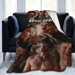 Kerota Klaus Mikaelson Blanket Soft Cozy Throw Blanket Flanellipeitot sohvasänkyyn Olohuone ABD17134 50x40in 125x100cm