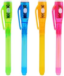 Suren 4stk-highlighter Pen (4stk En pakke med blandet farve hver 1)