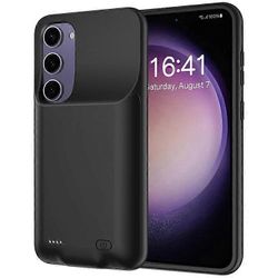 Yhteensopiva Samsung Galaxy S23 10000mAh laajennetun akun TPU+ABS-puhelimen takalatauskotelon kanssa Monivärinen