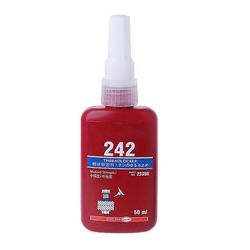 1 kpl 10 ml/50 ml 242 kierretiivisteliimaa, ruuvikiinnitys, sininen anaerobinen liima Keltainen